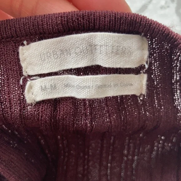 Urban Outfitters ribbed crop top long sleeve - Picture 2 of 4